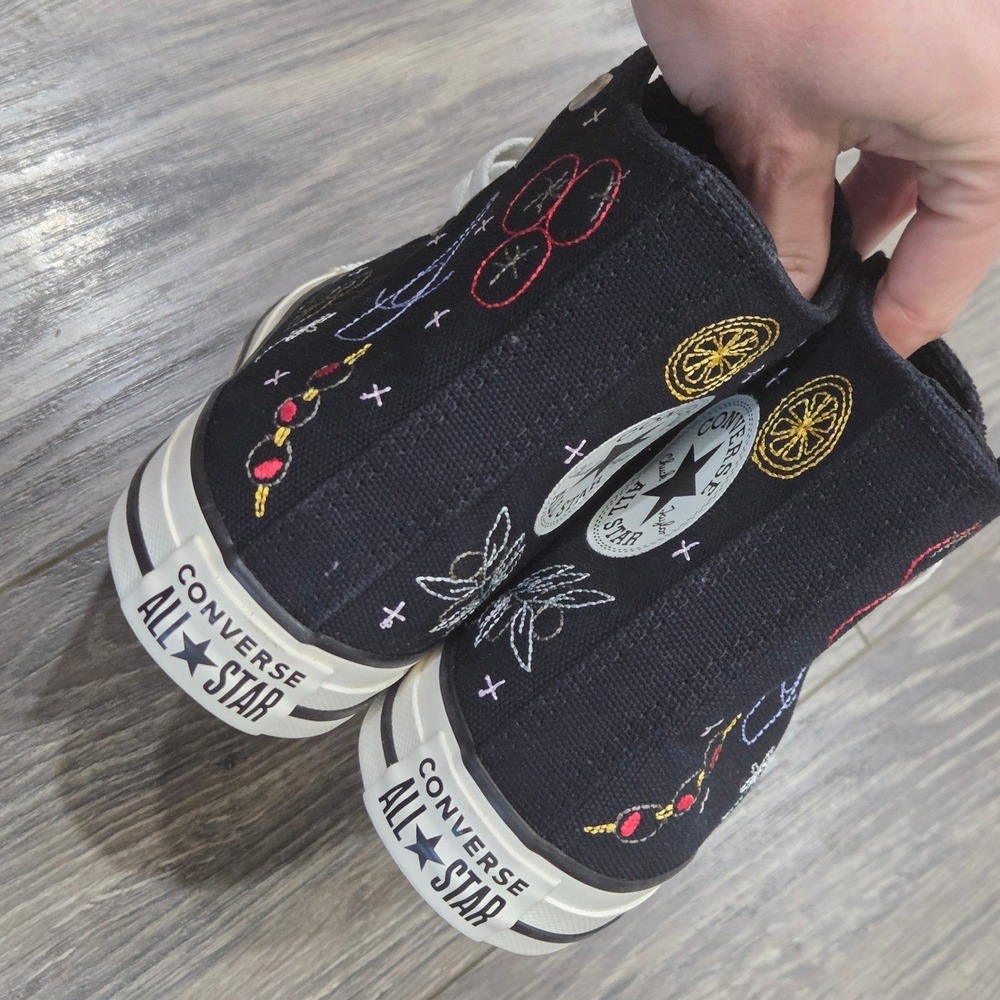 Converse Chuck‎ Taylor All Star Marketplace Essentials High Top Sneakers 7 NEW - Picture 6 of 11